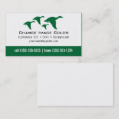 Canards - carte de visite personnel (Devant / Derrière)