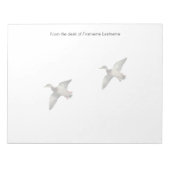 Canards dans le Bloc-notes de vol (Devant)