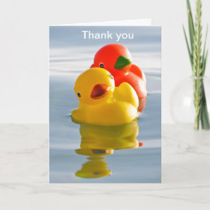 Canards de lune de miel - merci pour votre cadeau