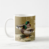 Canards de Mallard, tasse d'I LoveDaddy (Gauche)
