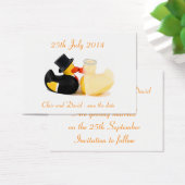 Canards de mariage 2 ... Sauvegarder la date (Bureau)