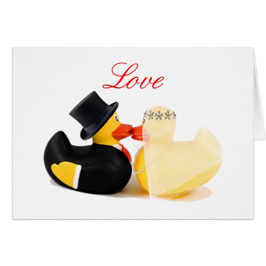 Canards de mariage 3 (Devant horizontal)