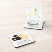 Canards de mariage 3 ... dessous de verre (Côté Droit)