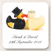 Canards de mariage 3 ... dessous de verre