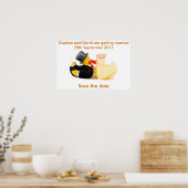 Canards de mariage ... Affiche (Cuisine)