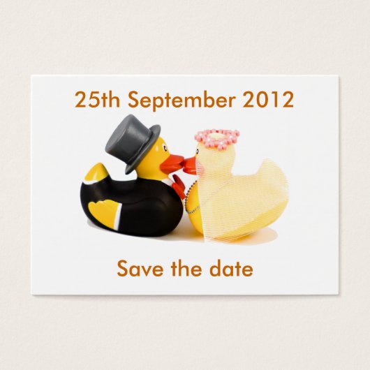 Canards de mariage... Calendrier de sauvegarde de (Devant)