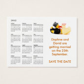 Canards de mariage... Calendrier de sauvegarde de (Dos)