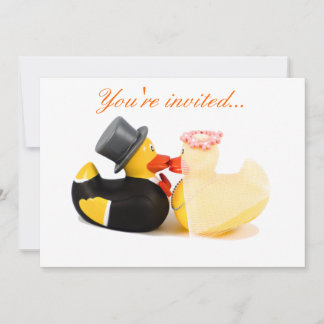 Canards de mariage - Faire-part de mariage