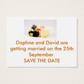 Canards de mariage ... Sauvegarder la date (Dos)