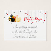 Canards de mariage ... Sauvegarder la date (Dos)
