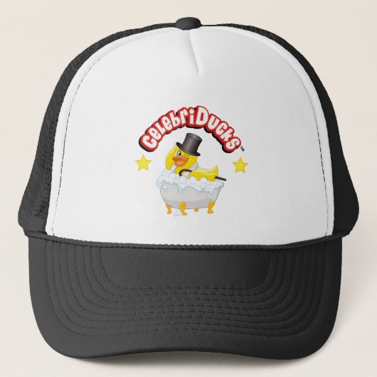 Canards en caoutchouc Casquette CelebriDucks (Devant)