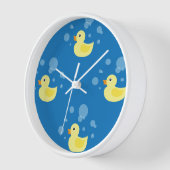 Canards en caoutchouc - Horloges (Angle)