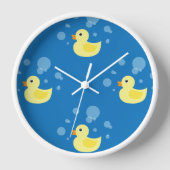 Canards en caoutchouc - Horloges (Recto)