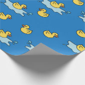 Canards en caoutchouc jaune papier cadeau emballag (Coin)