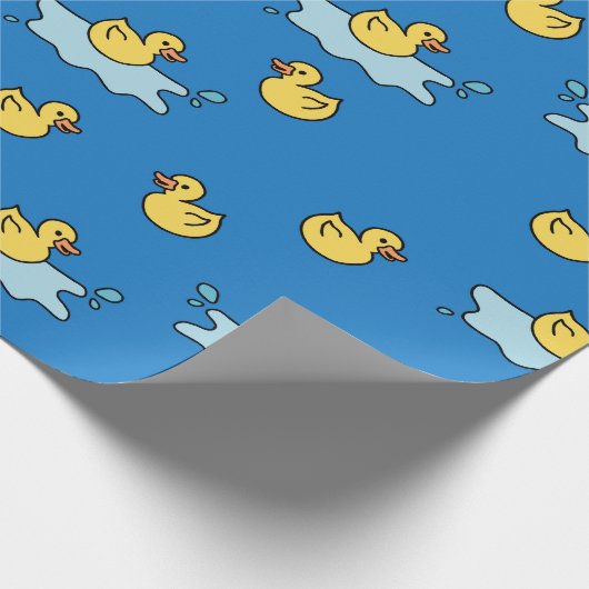 Canards en caoutchouc jaune papier cadeau emballag (Coin)
