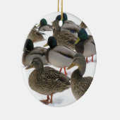 Canards en ornement de neige (Droite)