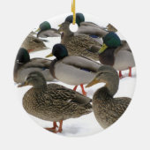 Canards en ornement de neige (Dos)