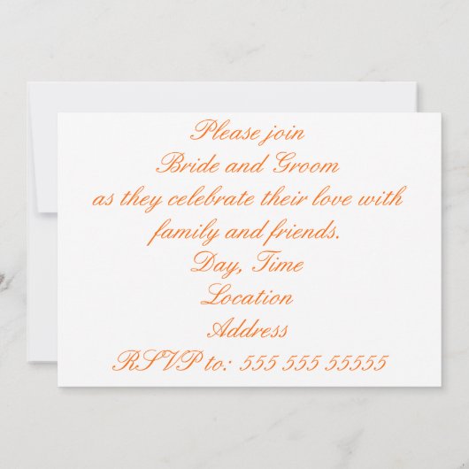 Canards mariages - Faire-part de mariage (Dos)