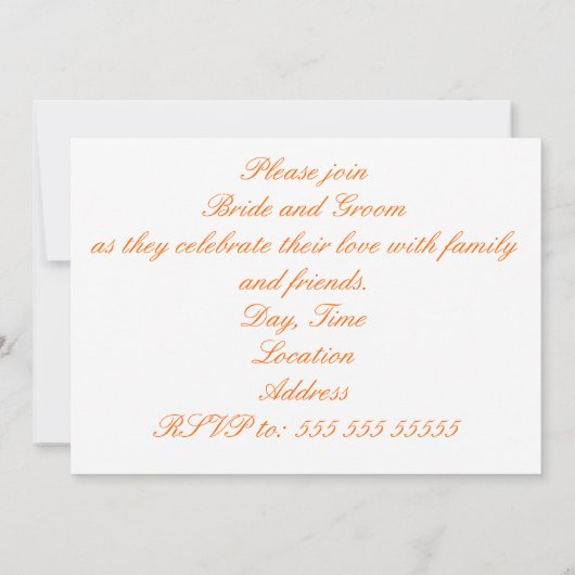 Canards mariages - Faire-part de mariage (Dos)