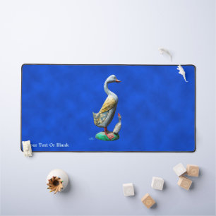 Canards patinés en bois