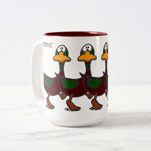Canards perplexes Café Mug (Devant gauche)