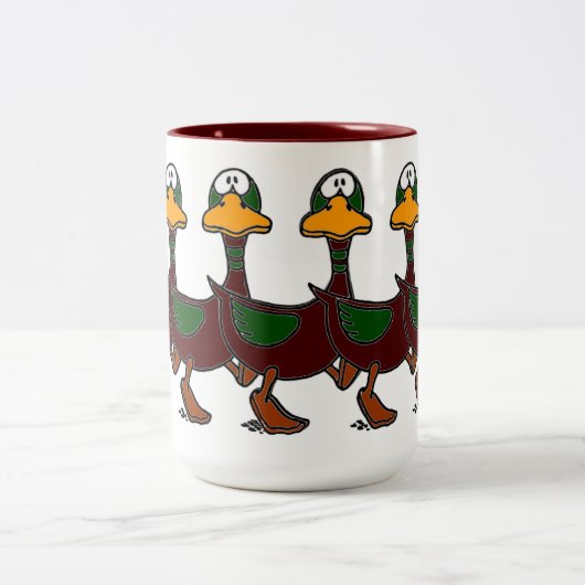 Canards perplexes Café Mug (Centre)