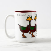 Canards perplexes Café Mug (Gauche)