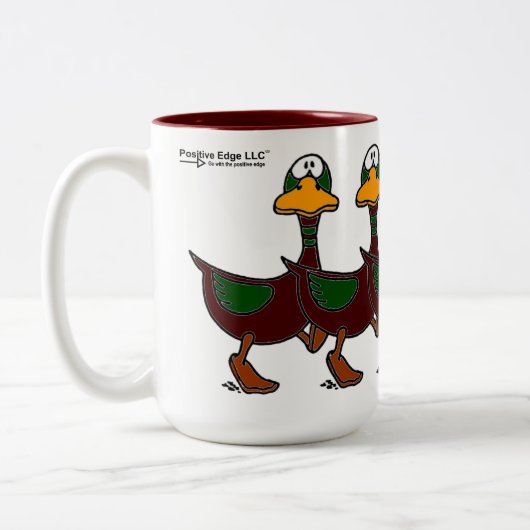 Canards perplexes Café Mug (Gauche)