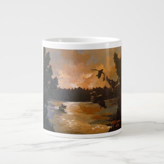 Canards S'Installer Dans La Mug (Devant)