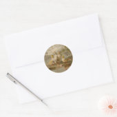 Canards - Stickers ronds pour papeterie (Enveloppe)