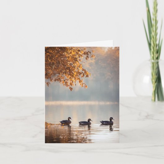 Canards Sur Le Lac Automne (Devant)