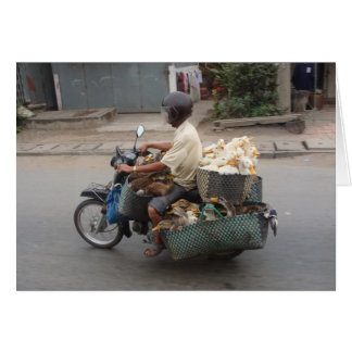 Canards sur le motocyclette-Vietnam