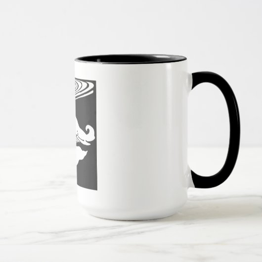 Canards Victoriens Coupés De Bois Sur Mug (Droite)