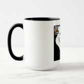 Canards Victoriens Coupés De Bois Sur Mug (Gauche)