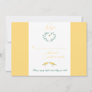 Canari - cartes rsvp
