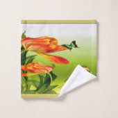 Canarie jaune nom Howey (Gant de toilette)