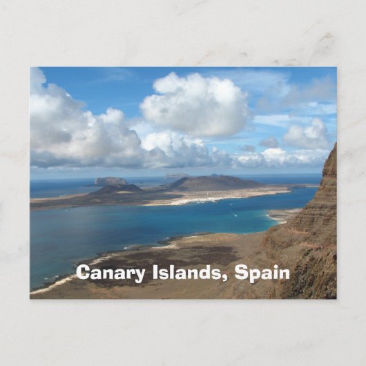 Canarische Eilanden, Spanje Briefkaart (Voorkant)