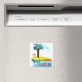 Canarische eilanden Spanje vintonijnreis Magneet (Insitu (Vaatwasser))