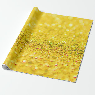 Canarische Glitter Design Cadeaupapier
