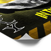 Canarische in een steenkoolmijn poster (Hoek)