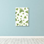 Canarische leder canvas afdruk (Insitu (Houten vloer))