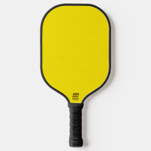 Canarische, vaste kleur pickleball paddle
