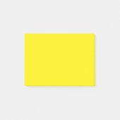 Canarische, vaste kleur post-it® notes (Voorkant)
