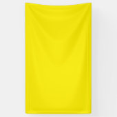 Canarische, vaste kleur spandoek (Verticaal)