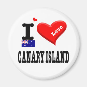CANARY ISLAND - I Love Magneet
