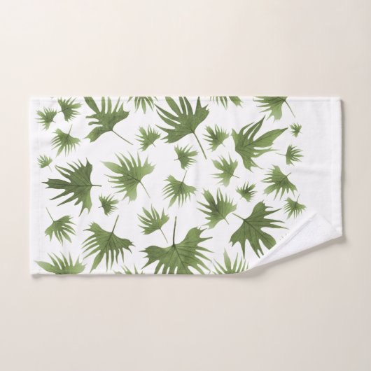 Canary Vine Feuilles (Serviette à main)