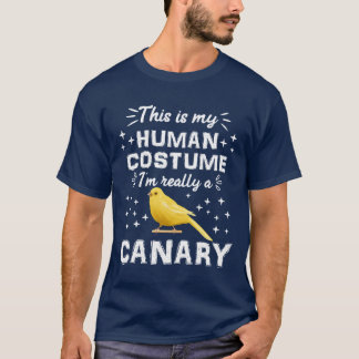 Canaryhis is mijn Menselijke Kostuum Canarische Vo T-shirt