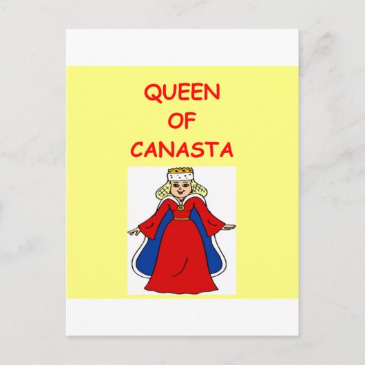 canasta briefkaart (Voorkant)