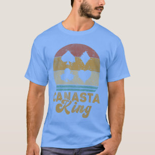 Canasta King Grappig Canasta kaartspel familie T-shirt