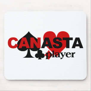 Canasta Player mousepad Muismat